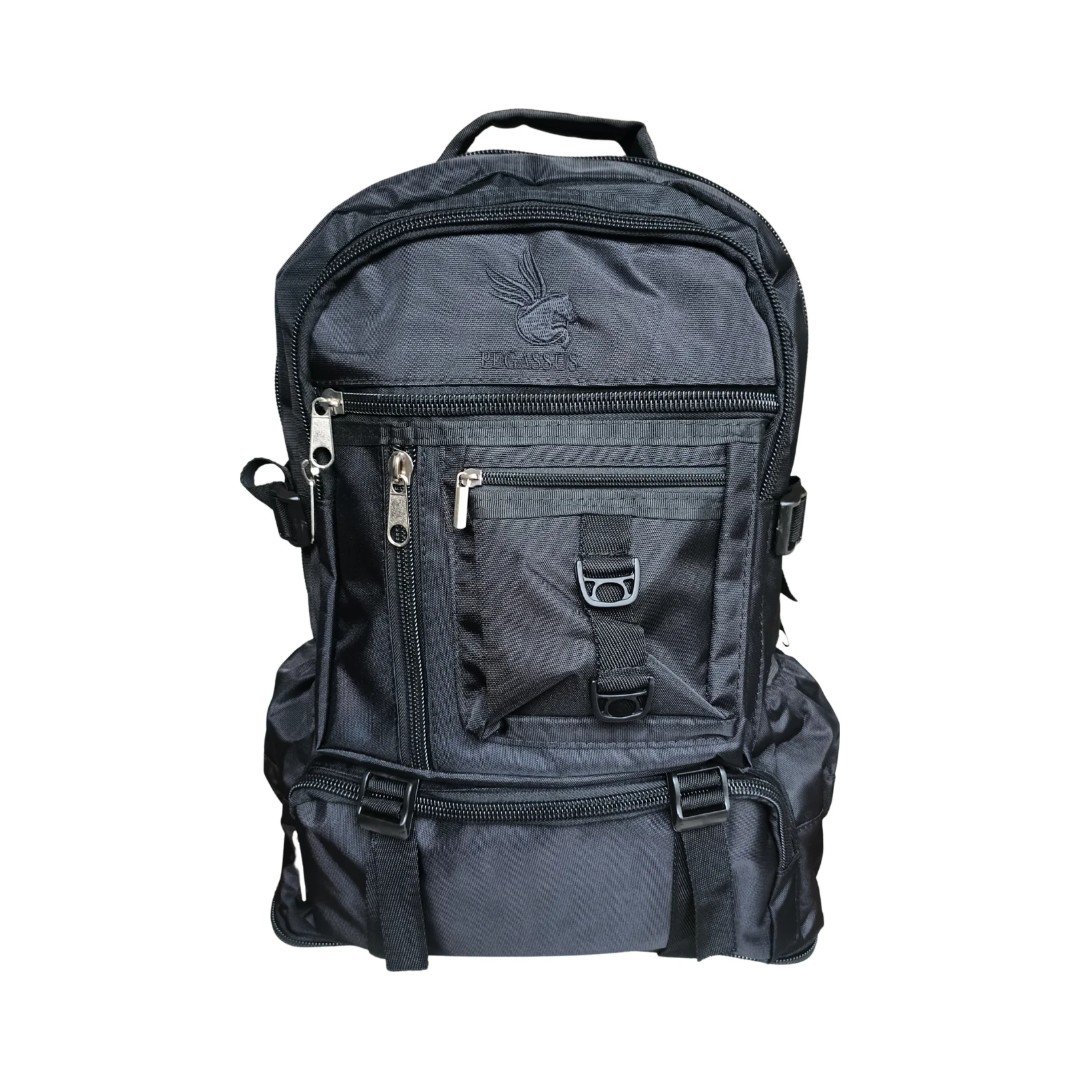 Qué llevar a un camping: morral de camping expandible Pegassus
