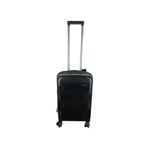 Maleta de polipropileno MAG color negro – vista frontal