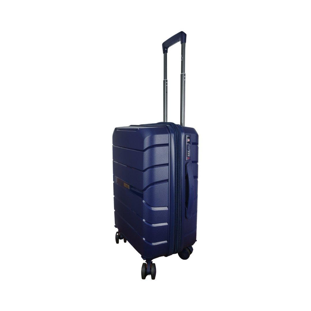 Maleta de polipropileno Jhonnys color azul oscuro