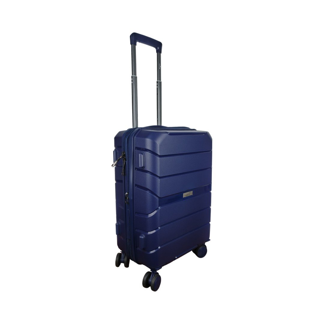Maleta de polipropileno Jhonnys color azul oscuro